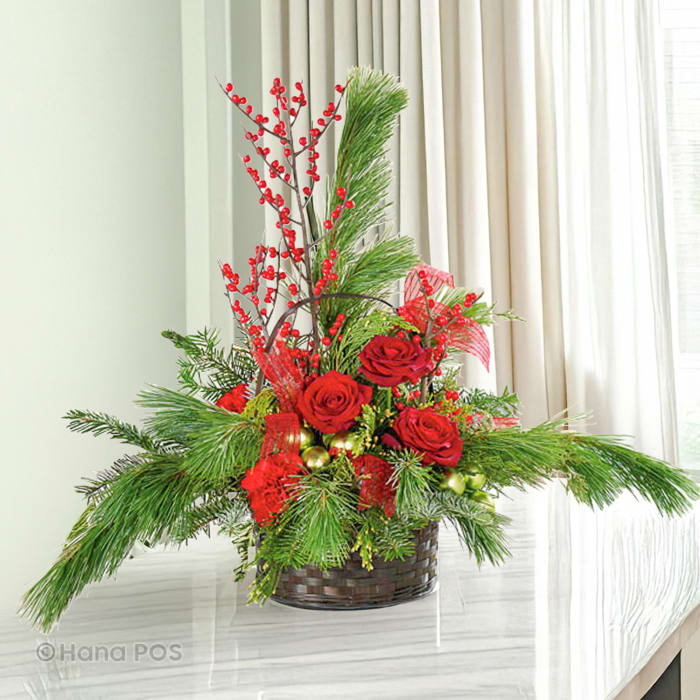 Winter Garden Basket