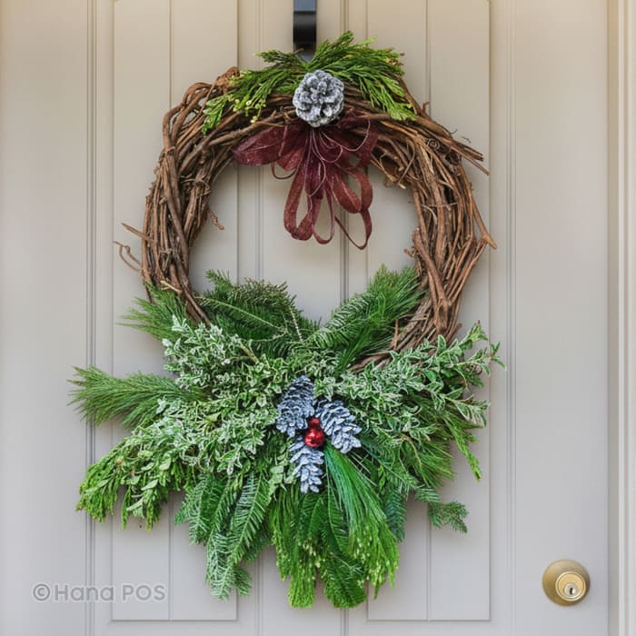 Winter Garden Wreath