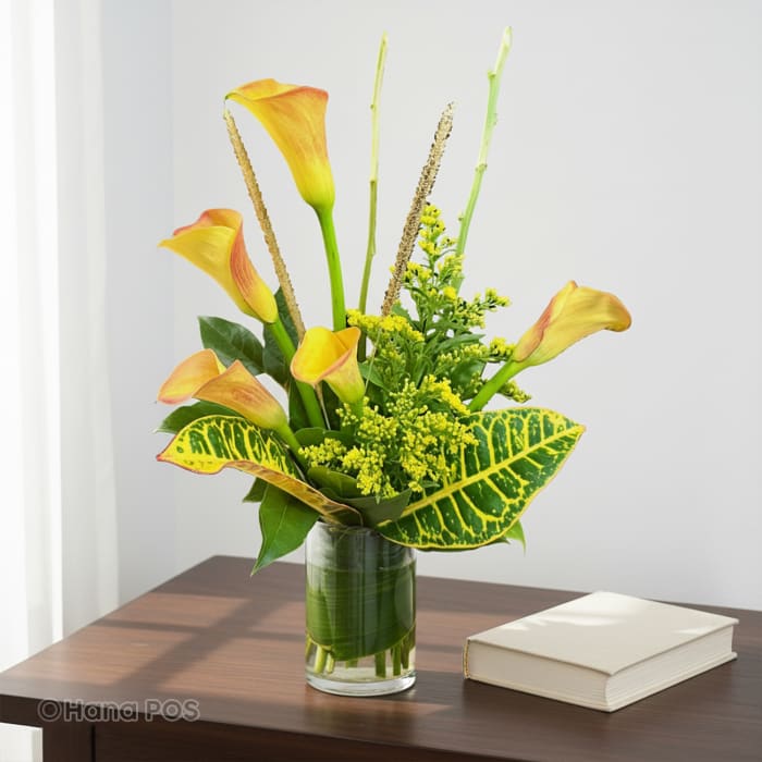 Yellow Calla Surprise