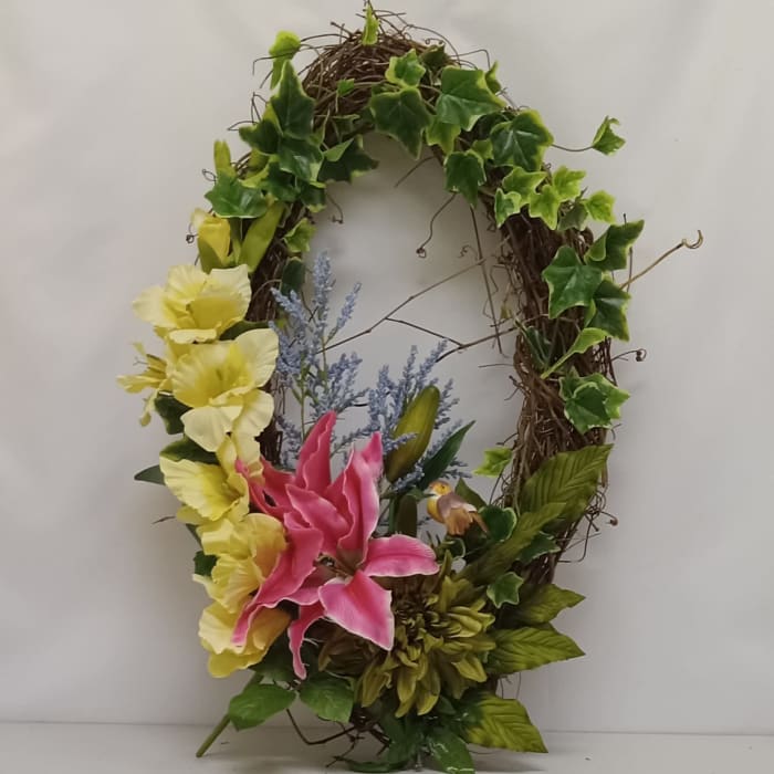 Tropical Silk Wreath