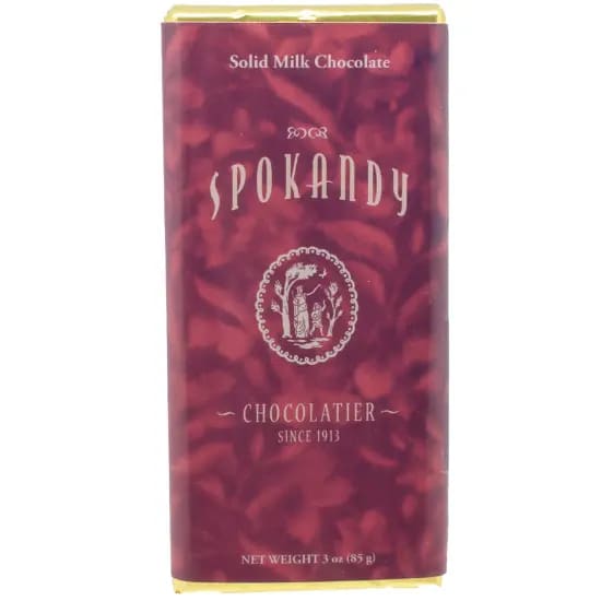 Spokandy Solid Milk Chocolate