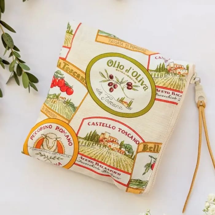 Che Buono Square Zip Pouch