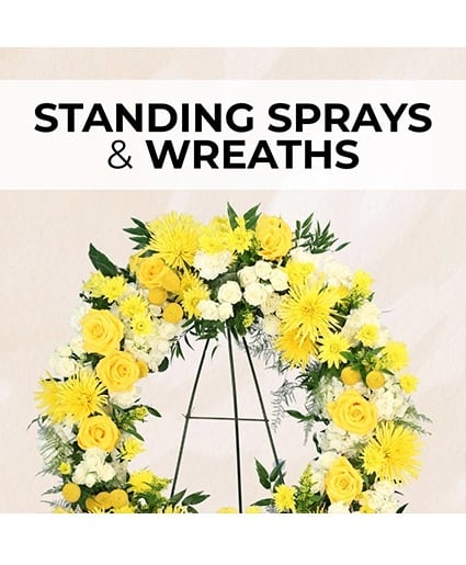 STANDING SPRAYS & WREATHS FLORIST’S PICK
DESIGNER'S CHOICE