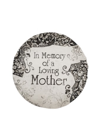 SYMPATHY PLAQUE - IN MEMORY OF A LOVING MOTHER