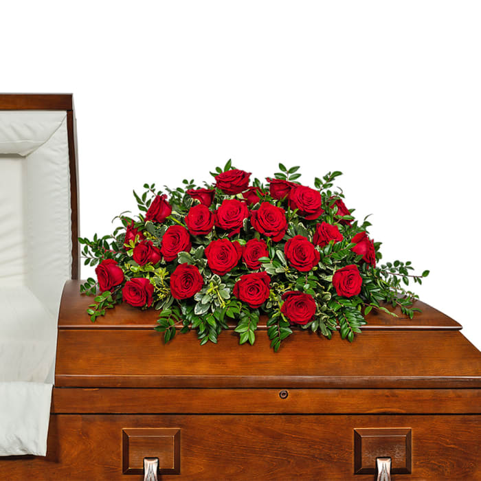 24 Rose Casket Spray