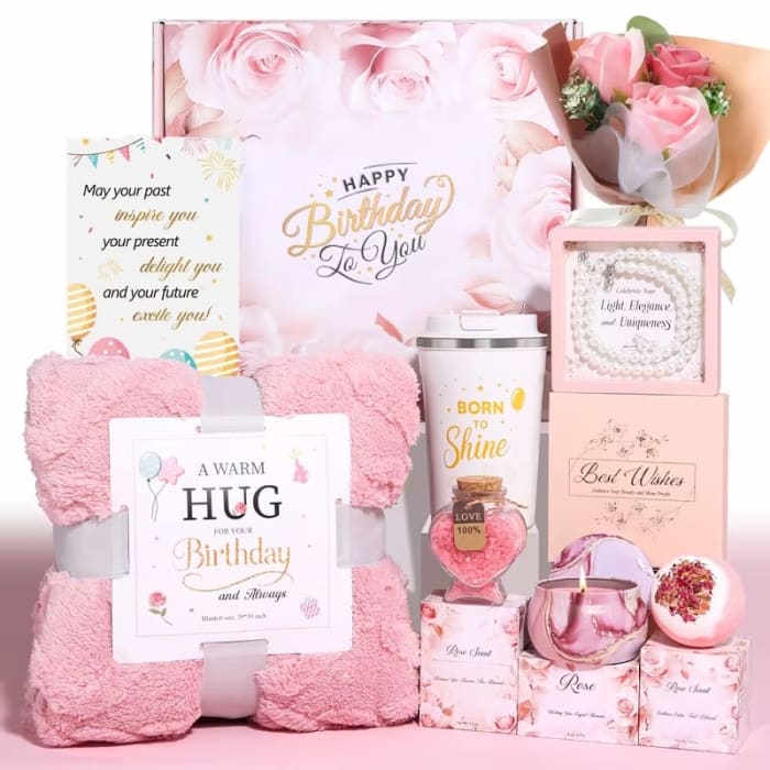 Happy Birthday to You Gift Box Pink