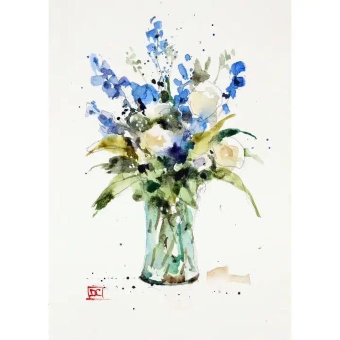 Blue & White Bouquet