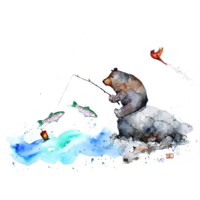 Fishing Bear