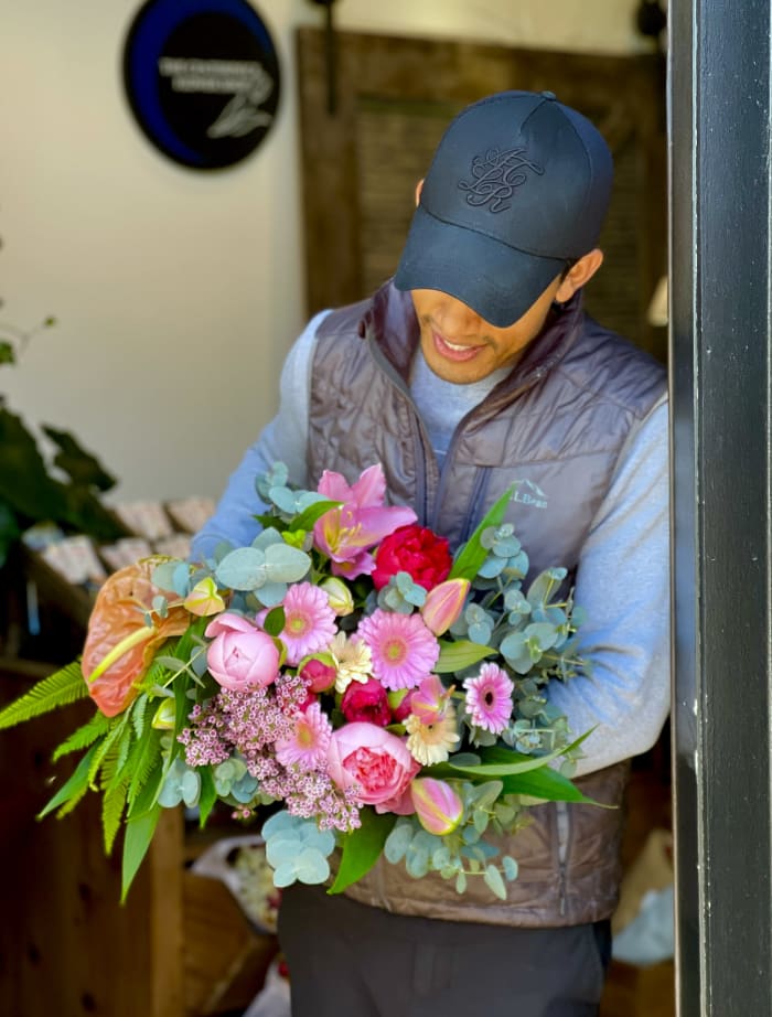 Mother's Day Wrapped Bouquet