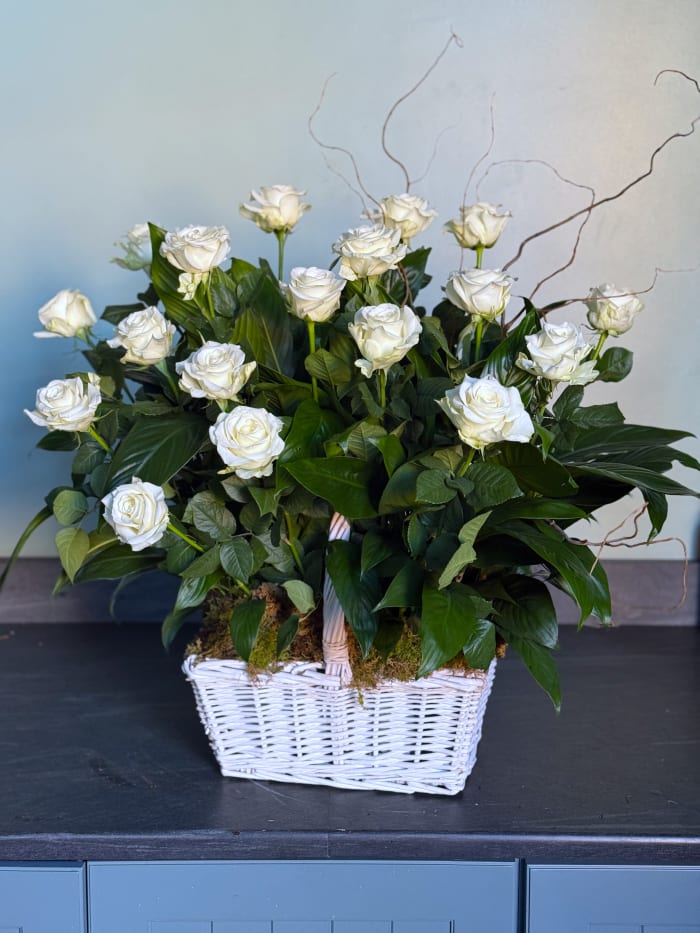 Peace and Rose Basket