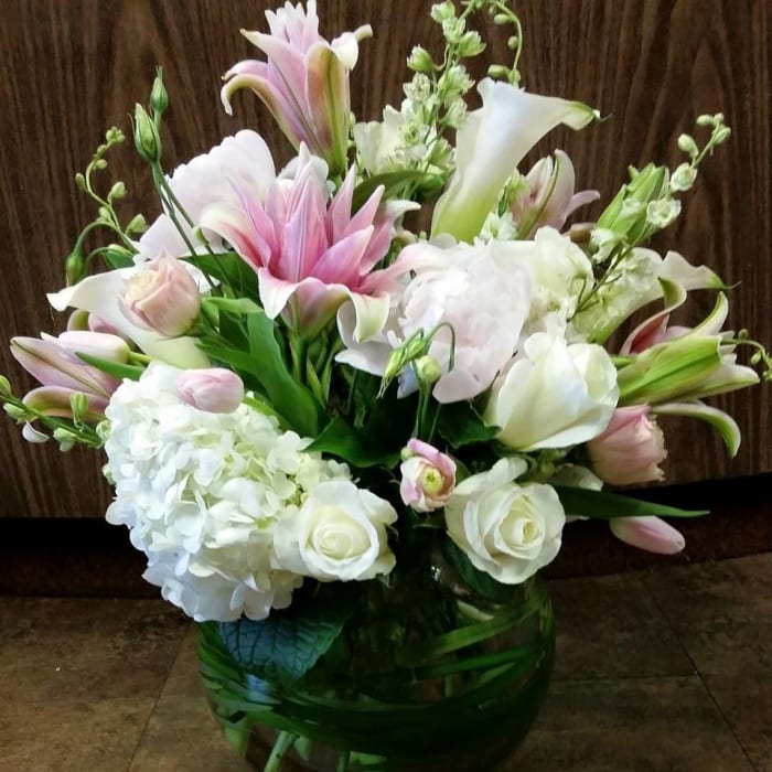 pink & white classic