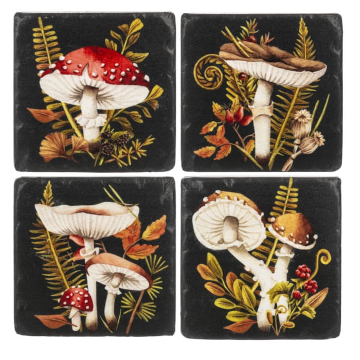 Mushroon Coaster Set (of 4)
