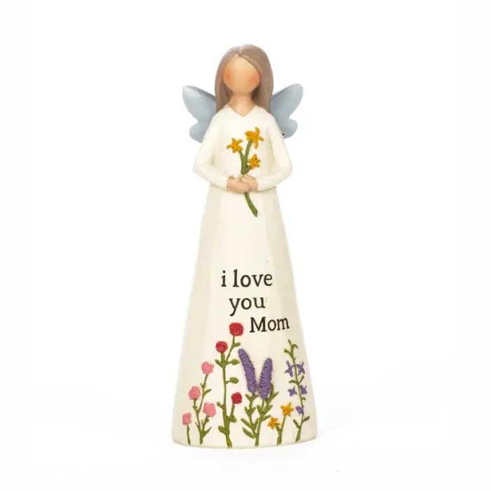 Blossom Bucket -  I Love You Mom Angel