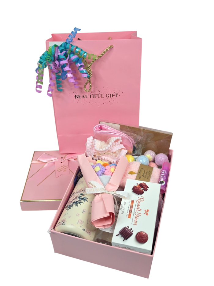 Luxury Pink Spa Gift Box for Women
