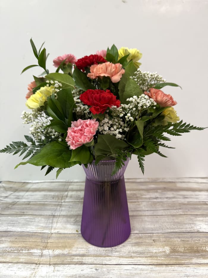 12 Carnation Vase