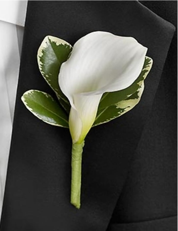 Cala Lily Boutonniere