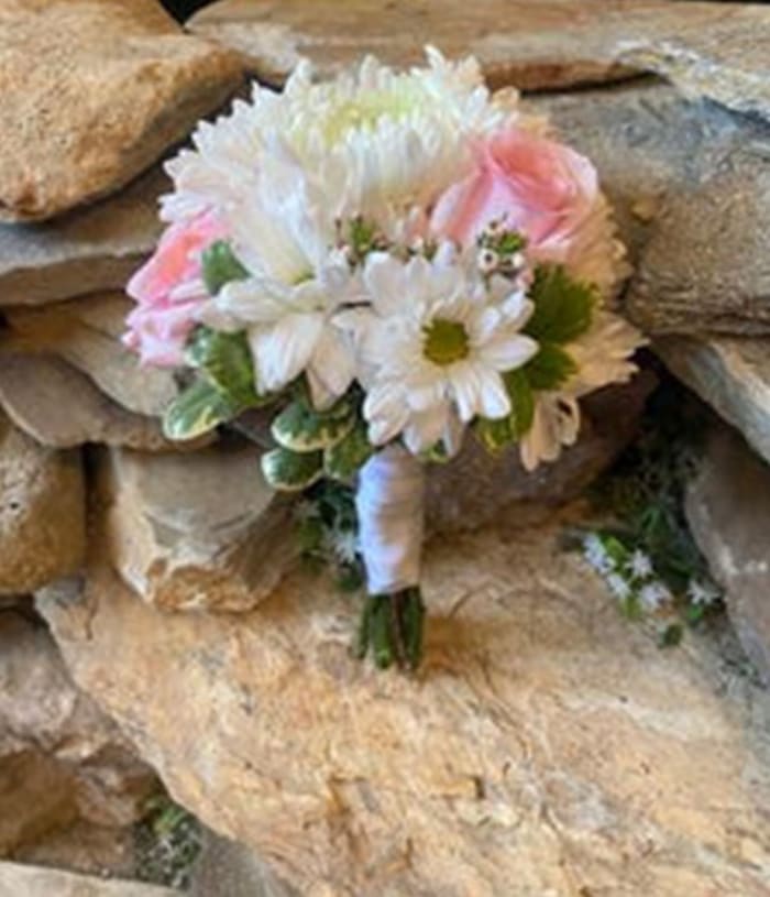 Small Pink and white Dance Nosegay