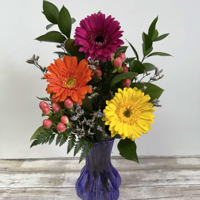 3 Gerbera Daisy Arrangement