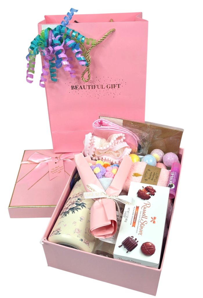 Luxury Pink Spa Gift Box for Women