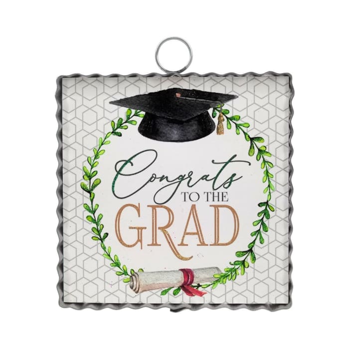 Mini Congrats to the Grad
