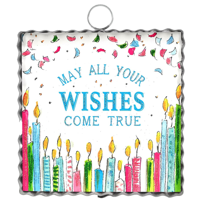 Mini "May all your Wishes Come True"