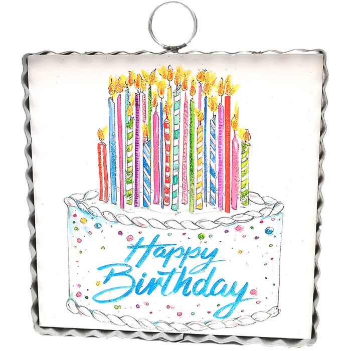 Mini Happy Birthday Cake