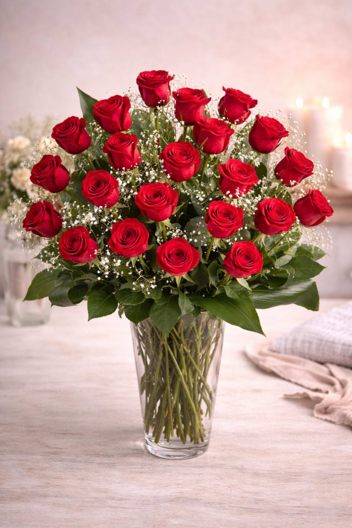 Lola's Signature Roses-Two Dozen Red