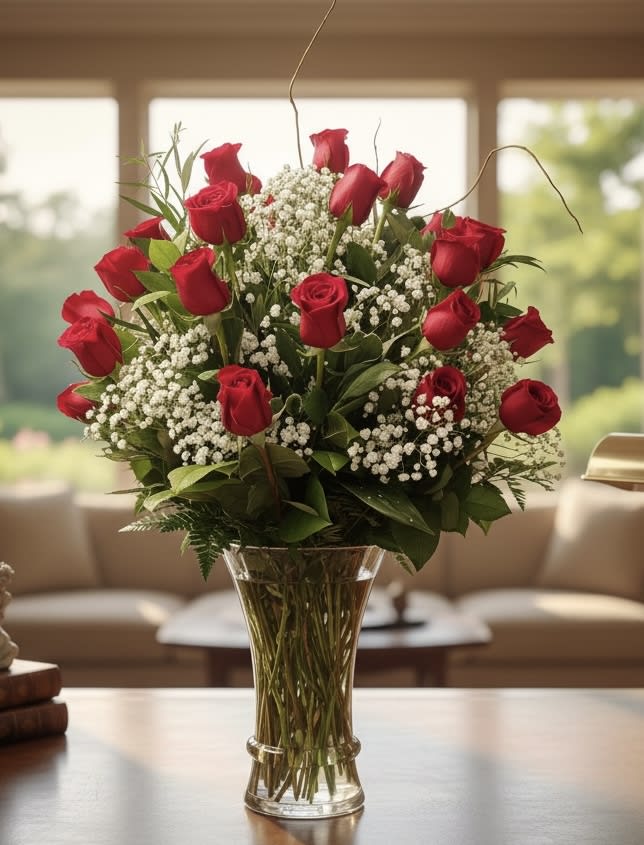 36 Rose Vase