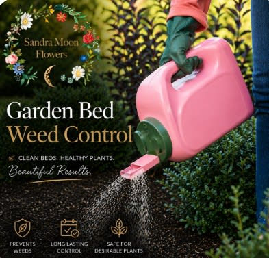Garden Bed Weed Control 3 months