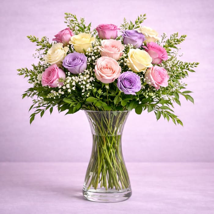 Mixed Colored Roses