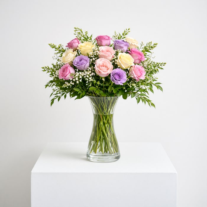 Mixed Colored Roses