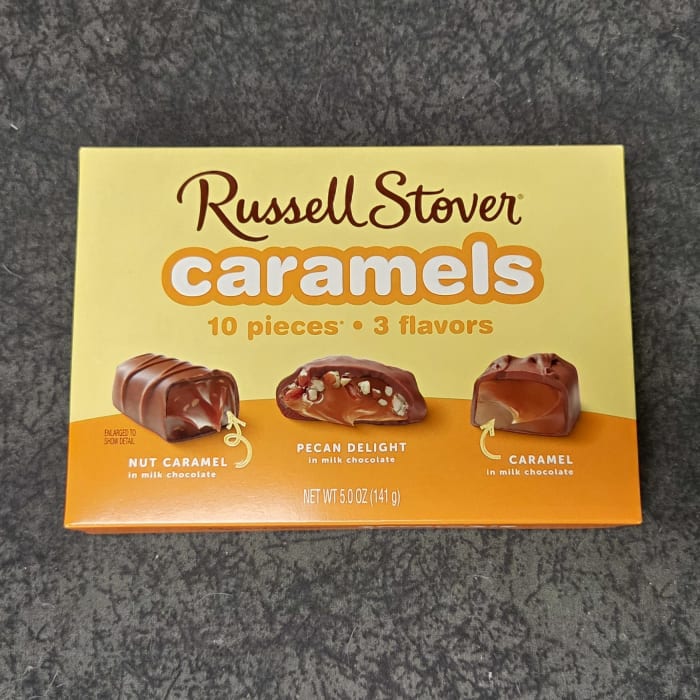 GACANDYCARAMEL5OZ- Russell Stover Assorted Caramels 5oz