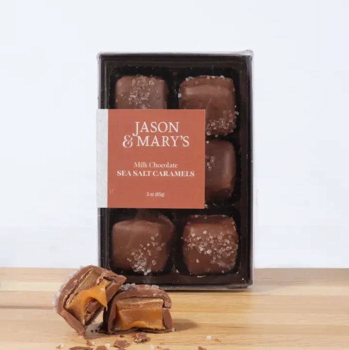 Milk Chocolate Sea Salt Caramels