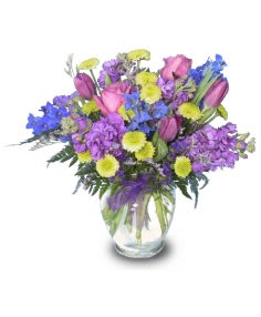 Purple Floral Medley