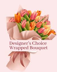 Designer's Choice Wrapped Flowers