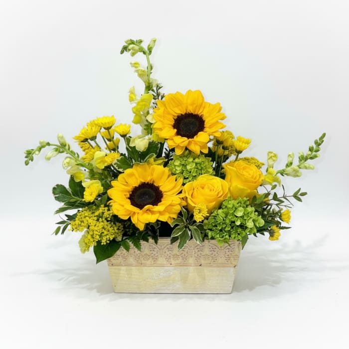 Golden Garden Basket