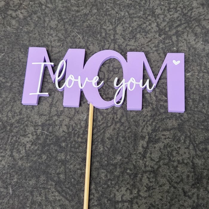 GAPICK3DMom1 - Mom I Love You Pick