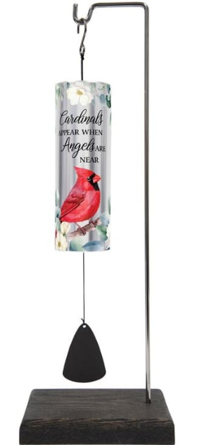 12.5" Mini Cylinder Sonnet Chime with Stand