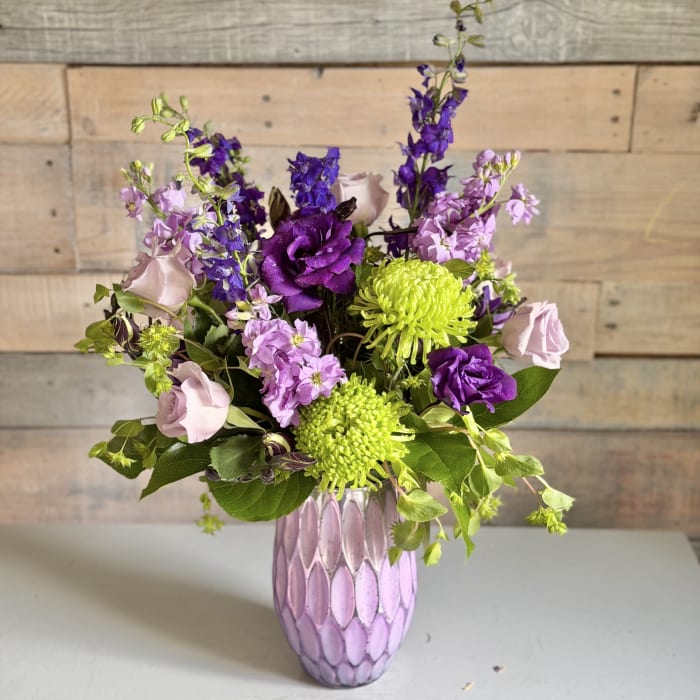 Purple Sapphire by Fanny's Flowers