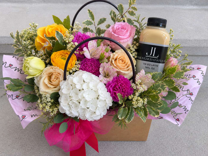 Send Mom Flowers & A Latte!