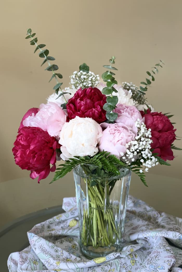 Peonies Garden Elegance for Mom