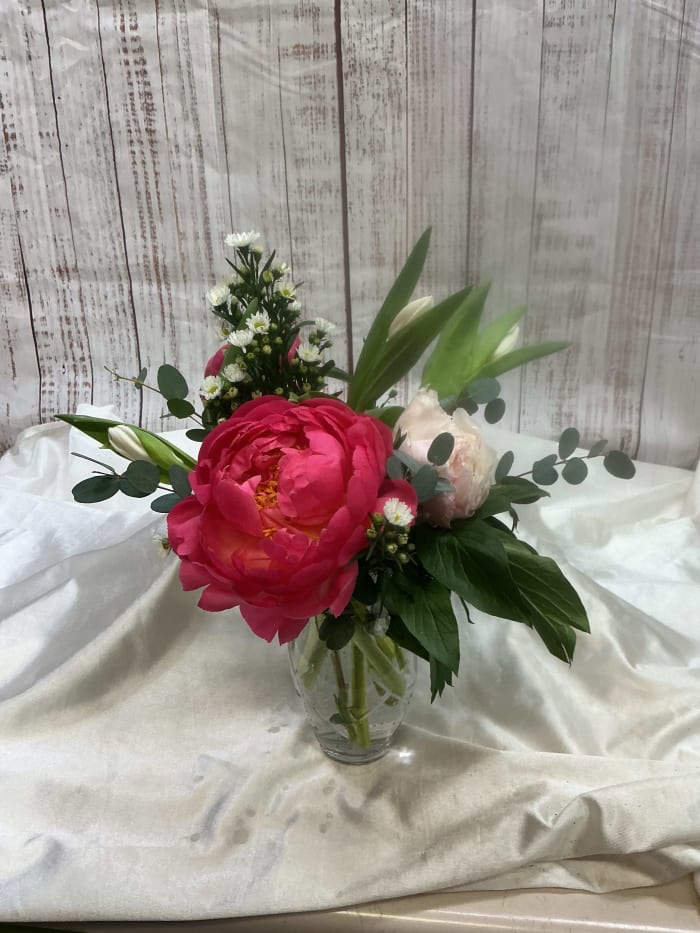 Tulips and Peony