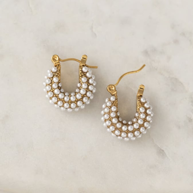 Perla Earrings - Gold