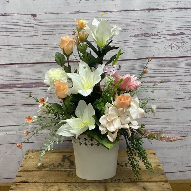 Meadow's Blush Silk (Artificial) Arrangement