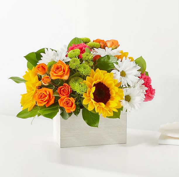 Summer Mixed Garden centerpiece