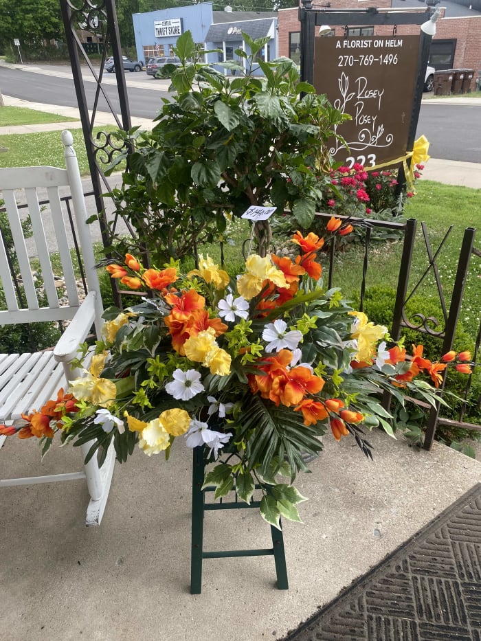 large memorial saddle
