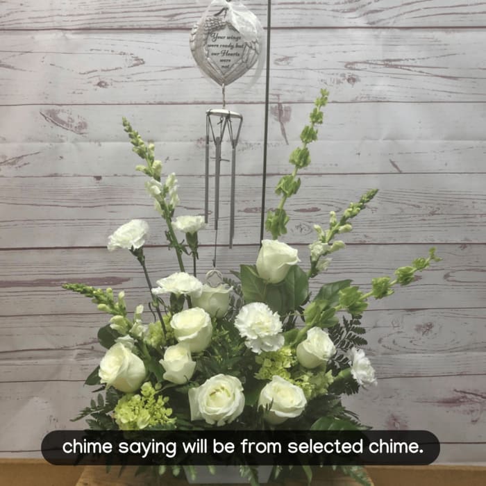 Musical Memories Arrangement With Wind Chime