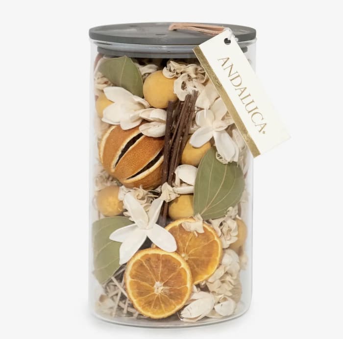 Andaluca Lemon Zest & Thyme Potpourri Jar