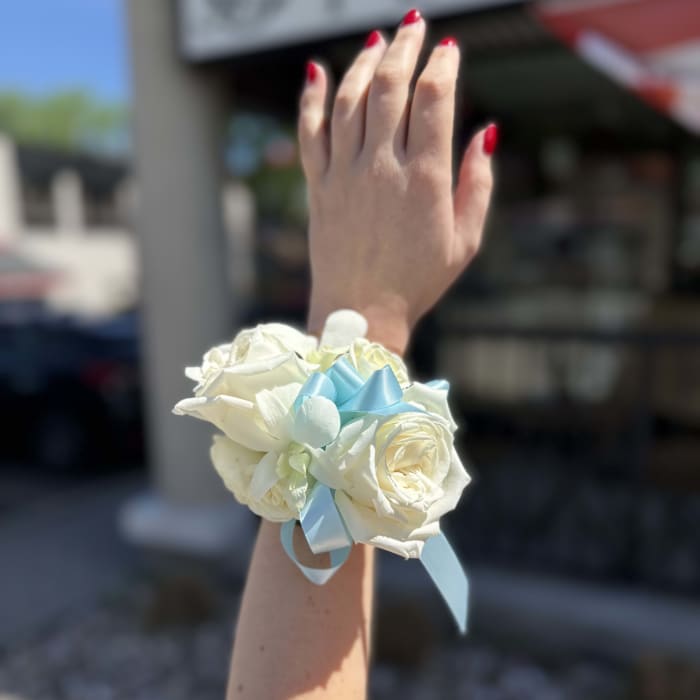 Rose & Orchid Wristlet Corsage