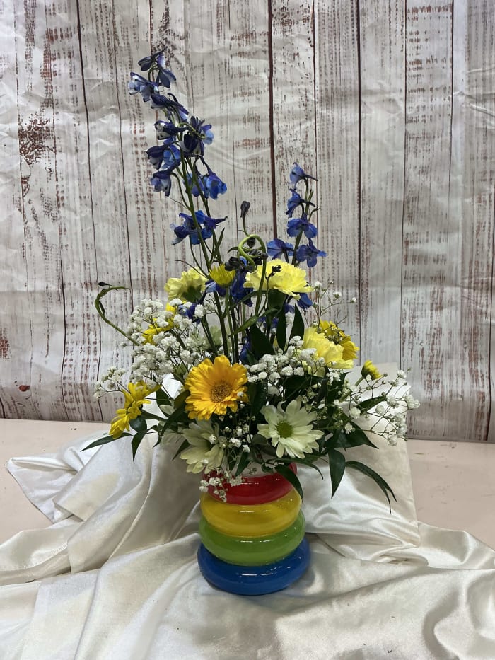 rainbow Vase